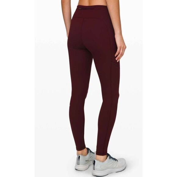 LULULEMON ATHLETICA Speed Up Tight 28" In Garnet Size 6 - Picture 1 of 8